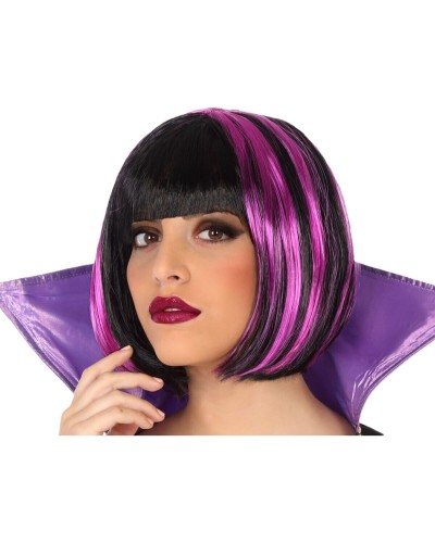 Perücke Violett Vampir