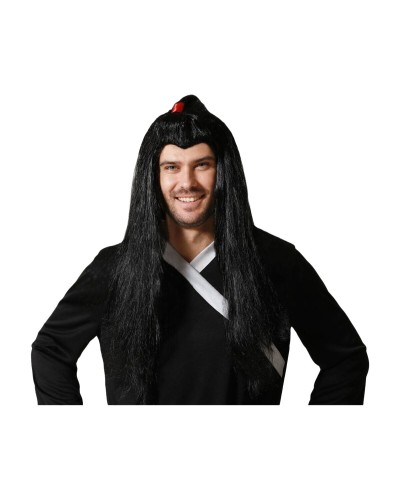Perücke Schwarz Chinesen