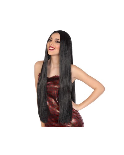 Peruukki Musta 80 cm