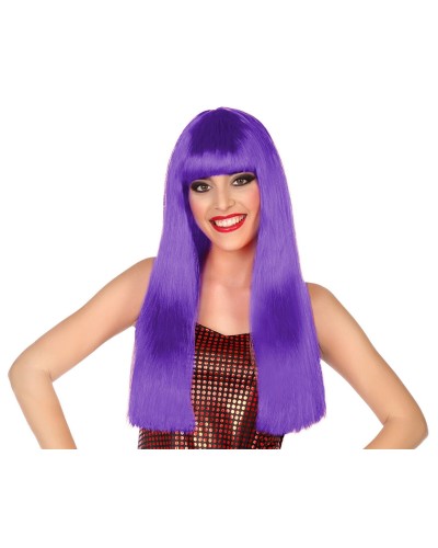 Wigs Purple 60 cm