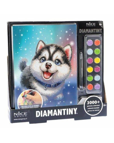 Juego Educativo Crystal Art Diamantiny 32 x 32 x 2,4 cm