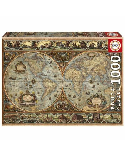 Palapeli Educa Orbis Terrarum 1000 Kappaletta