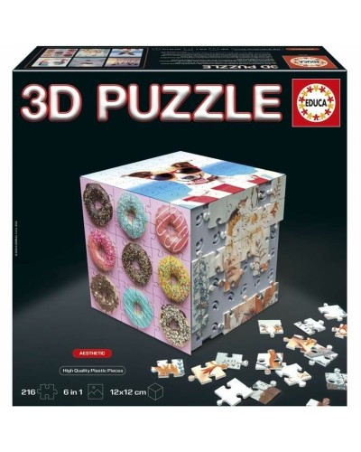 Puzzle Educa 20125 6 Pieces 36 Pieces 216 Pieces (6 Units)