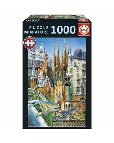 Pussel Educa Gaudí, Collage Miniatura 1000 Delar