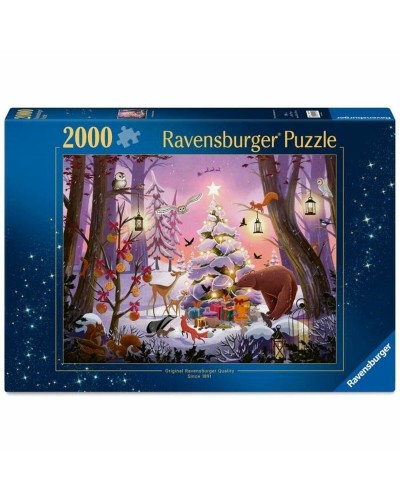 Palapeli Ravensburger NAVIDAD EN EL BOSQUE 2000 Kappaletta