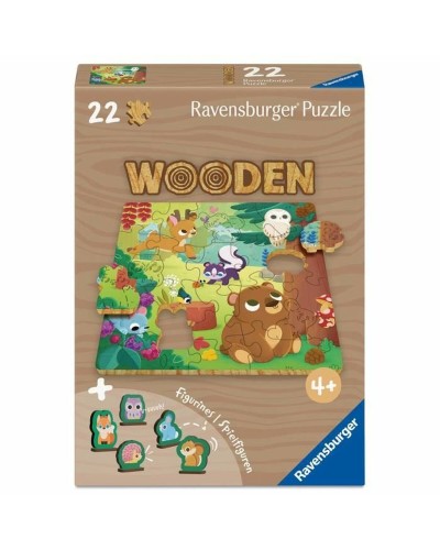 Puzzle Ravensburger Wooden 22 Pezzi