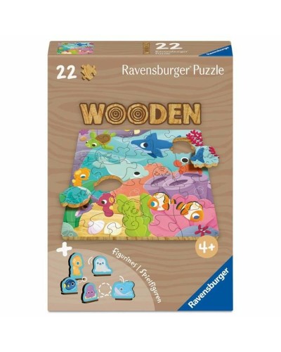 Puzzel Ravensburger Wooden 22 Onderdelen