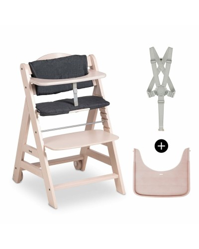 Chaise haute Hauck Gris