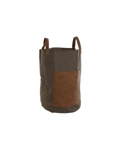 ESPRIT Home Cotton Brown Storage Bag 40x40x60 cm for Storing and Organizing
