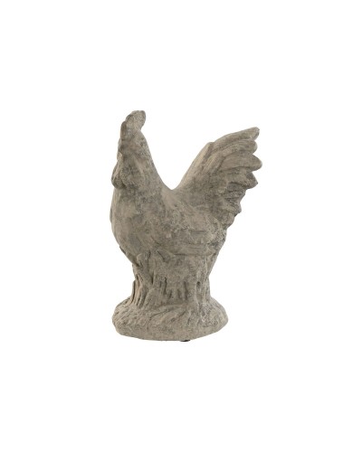 Decorative Chicken Statue ESPRIT in Aged Grey, 17x12x22 cm
