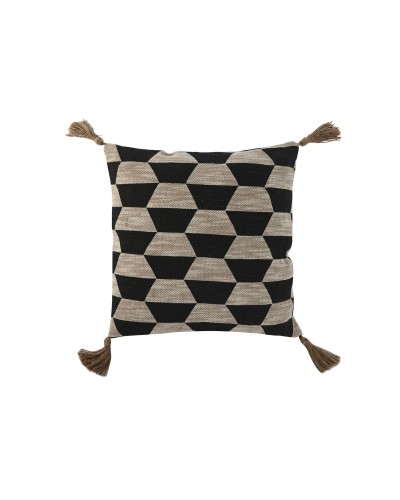 Cojín Boho ESPRIT Cuadrado 45 x 45 cm para Decoración del Hogar
