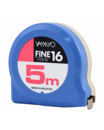 Cinta Métrica Yamayo 5 m | ABS y Acero al Carbono | Medidas Precisas

