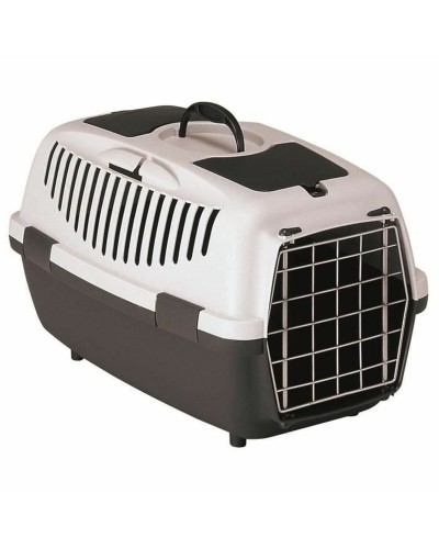 Trasportino Stefanplast Gulliver Grigio: Trasportatore Robusto per Animali Domestici