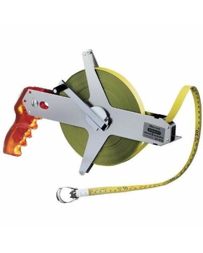 Stanley 30m Brass Tape Measure, Durable and Accurate for Professional Measurements
