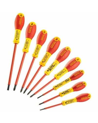 Tournevis Stanley Professionnels - Ensemble Complet Manuel et Automatique pour Diverses Réparations
