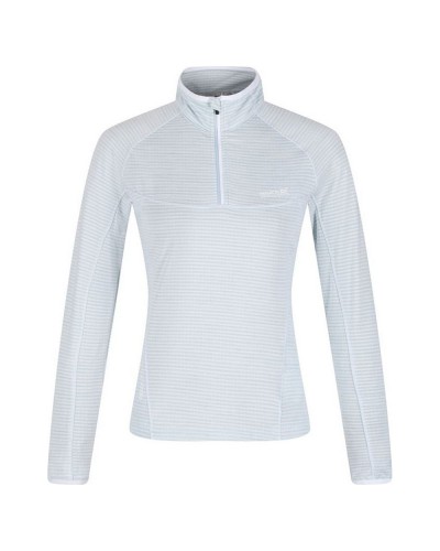 Dames-T-Shirt met Korte Mouwen Regatta Yonder Half-Zip Wit
