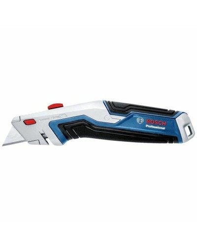 Cutter en aluminium Bosch bleu pour coupes précises et aciers fins.
