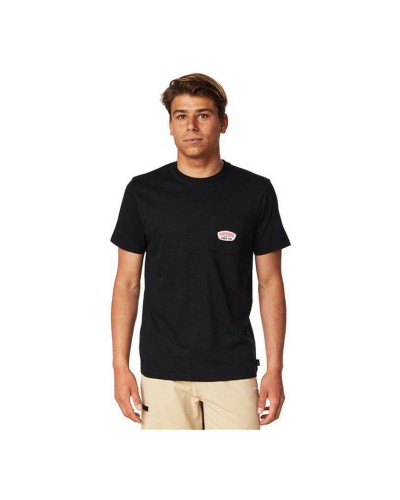 Rip Curl Men's T-Shirt Badge M - Short Sleeve Cotton Casual
