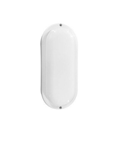 LED Wall Light Sconce EDM | White | Motion Sensor | Light Sensor | 18 W | 120 W | 1820 Lumen | Oval | 6400 K
