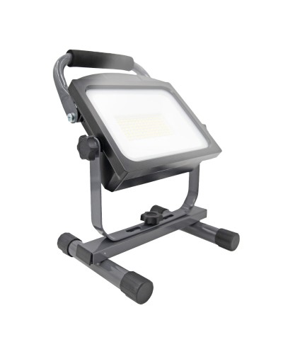 Faro Proiettore EDM 36118 da 50 W, 6500 K, 5000 lm, per Illuminazione Esterna