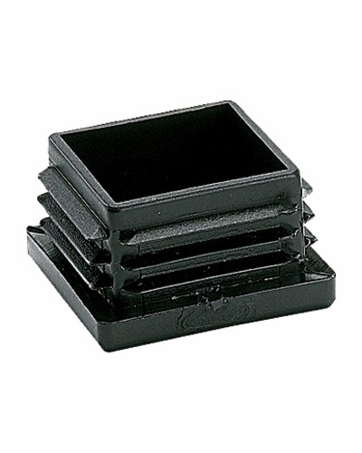 Skoning/ändkontakt Micel CNT03 Svart Polyetylen Fyrkantig 20 x 22 x 24,5 mm (25 antal)