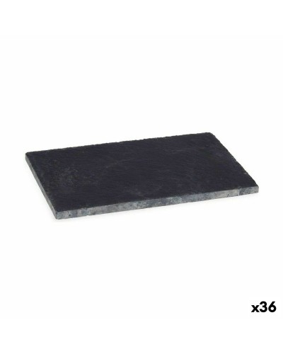 Rectangular Slate Appetizer Tray (10x0.5x15 cm) - Pack of 36
