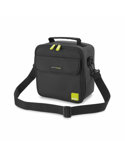 Portabottiglie Termico Ibili 600 ml/800 ml, Nero Poliestere, Isolamento Termofodera