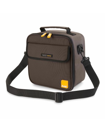 Ibili Brown Polyester Breakfast Bag, 753455 (21 x 12 x 22 cm)
