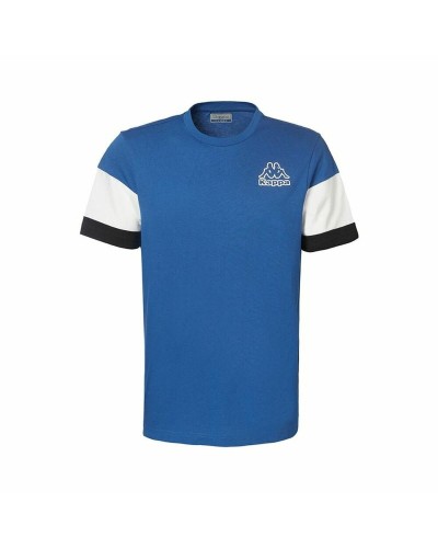 Kappa Darg: Herren T-Shirt Kurzarm Indigo - Atmungsaktive Baumwolle
