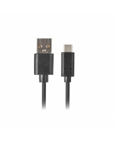 Cable USB A a USB C Lanberg CA-USBO-20CU-0018-BK