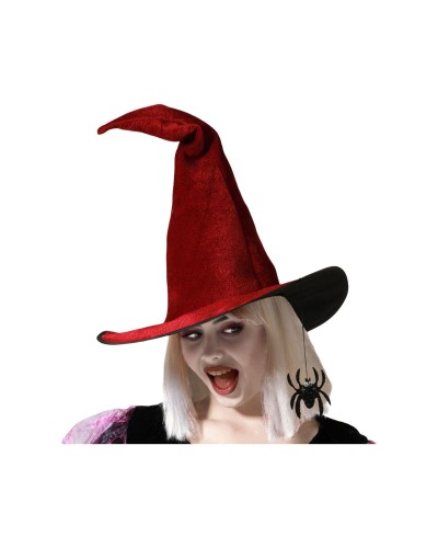 Hatt Purpur Spindel Häxa One size