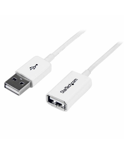USB-kabel Startech USBEXTPAA3MW         USB A Wit