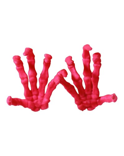 Halloween-koristeet Luuranko Pinkki (2 Kappaletta)