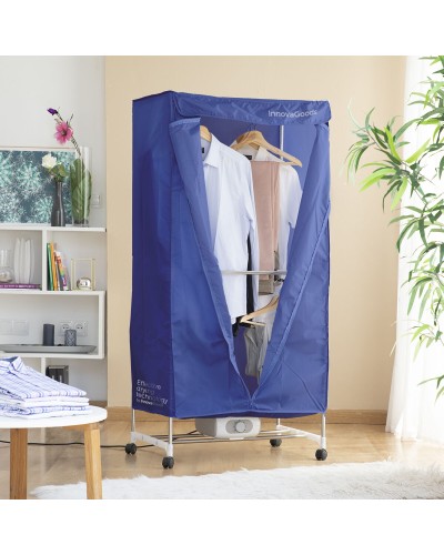 Secadora Eléctrica Portátil Dupledry InnovaGoods 1200W | 2 Alturas | Azul
