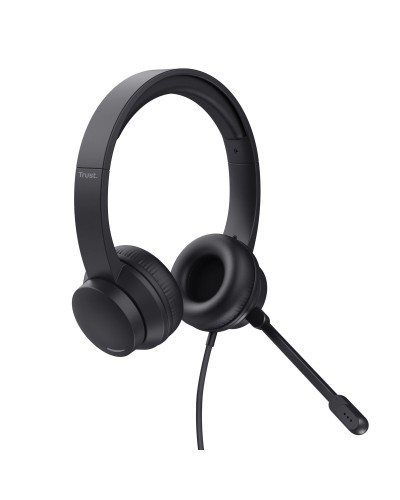 Headphones Trust 25088 AYDA Black