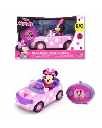 Minnie Mouse Roadster Radiocommandée 19cm - Voiture Jouet Fille
