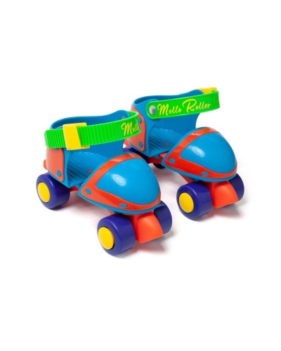 Moltó Meine Ersten Schlittschuhe: Verstellbare Anfänger-Rollschuhe Größe 25-32
