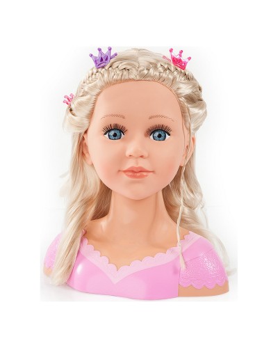 Reig Charlene Super Model : Buste Coiffures et Maquillage + Perruque Blonde
