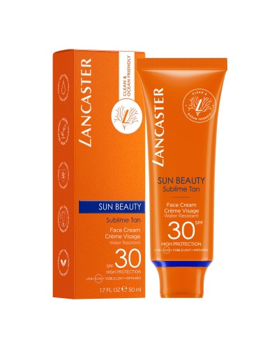 Lancaster Sun Beauty SPF30 50ml - High Protection Face Sunscreen - Sensitive Skin
