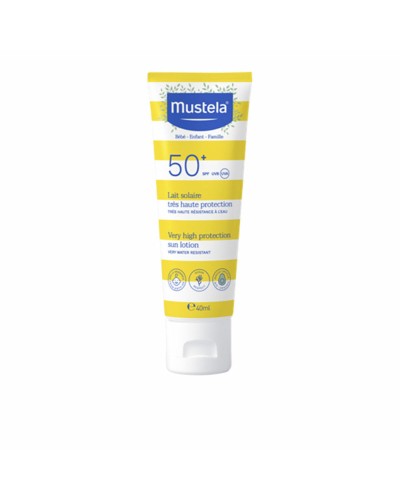 Mustela Sol Familia SPF 50+ - Protection Solaire Enfants Visage & Corps - 40ml
