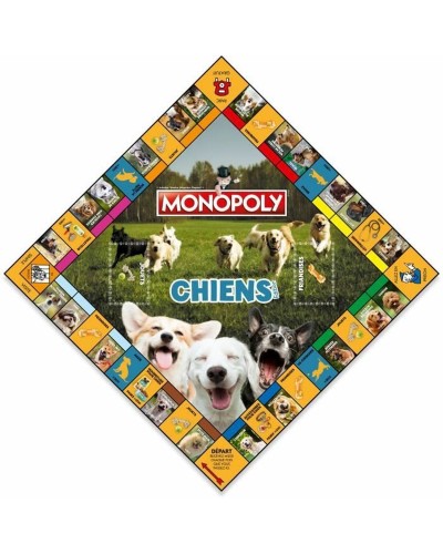 Monopoly Chiens Winning Moves : Jeu de Société Chiens [Édition Spéciale]
