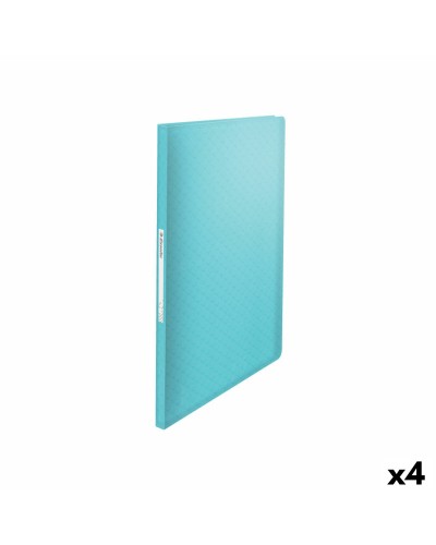 Esselte Colour'ice: Blue A4 Folders - 4 Piece Pack - Perfect for Archiving
