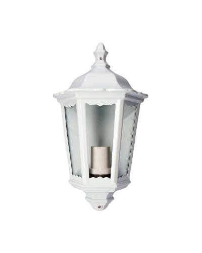 EDM Milan Wall Light White, 100 W, E27
