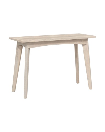 Console Home ESPRIT en Bois de Manguier Blanc 115x45x75 cm
