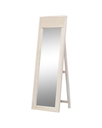 Vapaasti seisova peili Home ESPRIT Mangopuu 58 x 8 x 175 cm