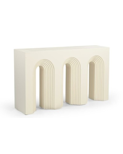 Console da ingresso ESPRIT Legno di mango bianco 150 x 35 x 87 cm