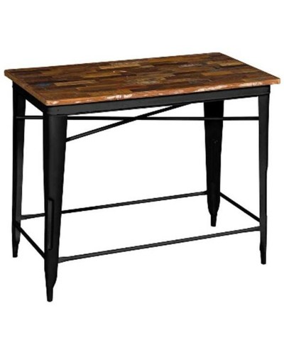 ESPRIT Esstisch aus Holz und Metall, 120x66x102 cm, Elegant und Robust
