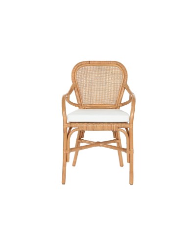 ESPRIT Silla de Oficina Natural para Teletrabajo, Ergonómica y Cómoda
