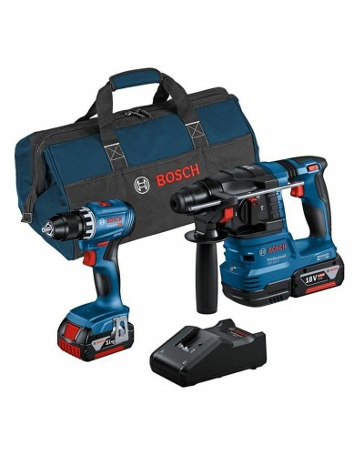 Bosch GSR18V-45 Drill Driver and GBH18V-22 Rotary Hammer: Power and Precision for Professionals
