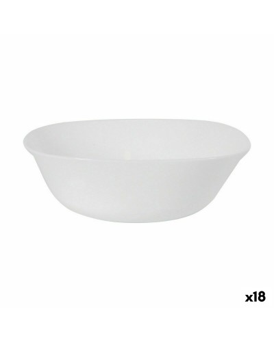 Saladier Carré La Mediterránea Palaos, 23x23x7 cm, Résistant aux Rayures et Incassable, Parfait pour Salades et Dîners.
